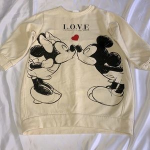 MINNIE & MICKEY L❤️VE SWEATER (ZARA/DISNEY)